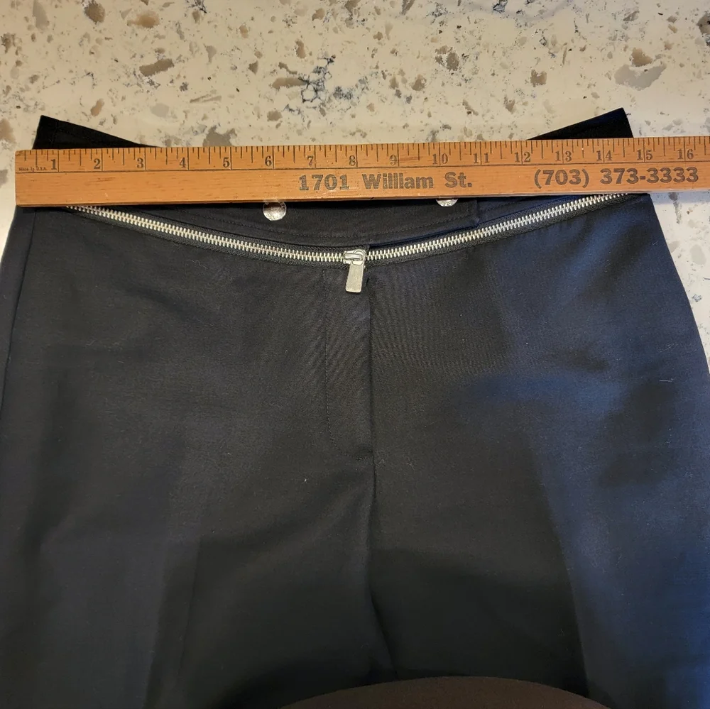 Michael Michael‎ Kors Black Zipper Waist Pants Women's Size 4